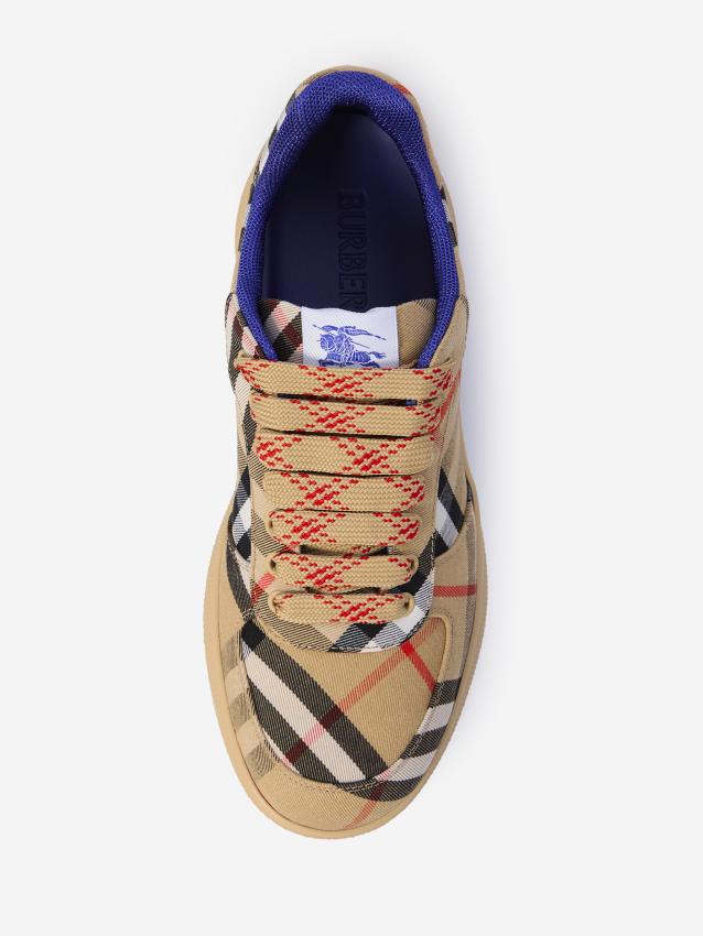 BURBERRY - Terrace Check sneakers