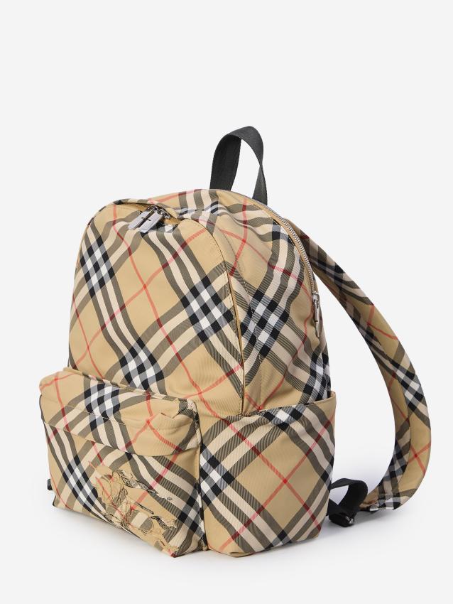 BURBERRY - Check backpack