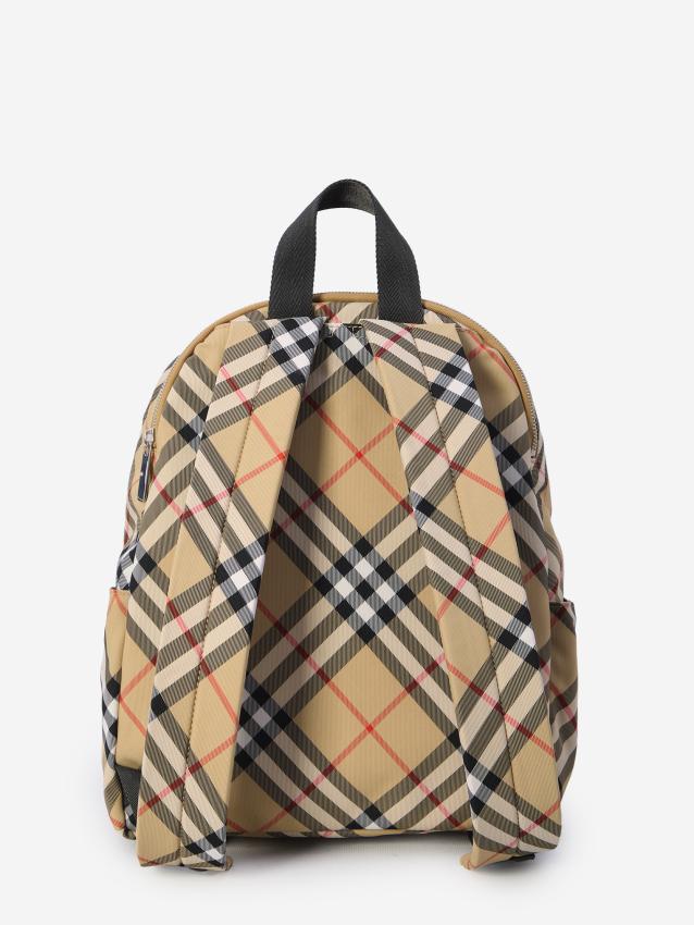 BURBERRY - Check backpack