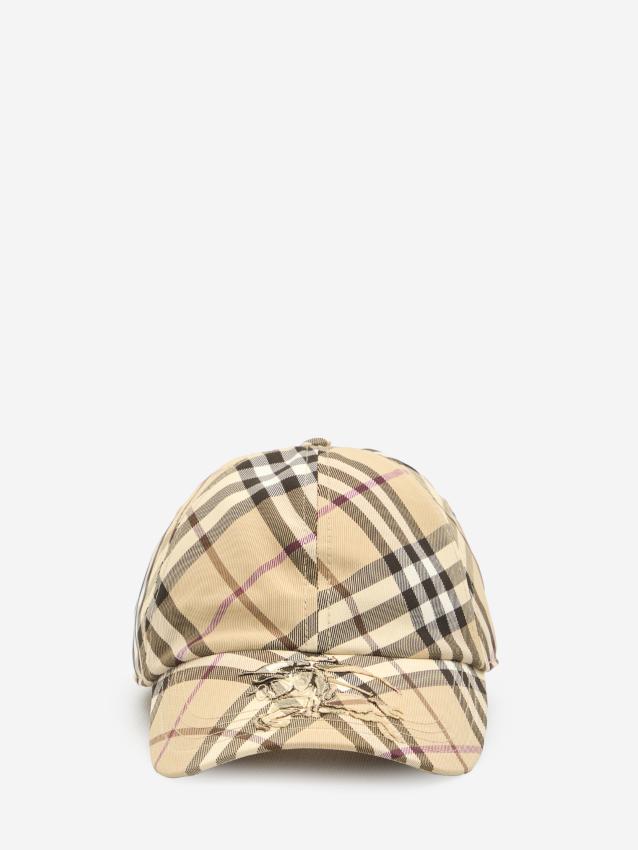 BURBERRY - Check baseball hat