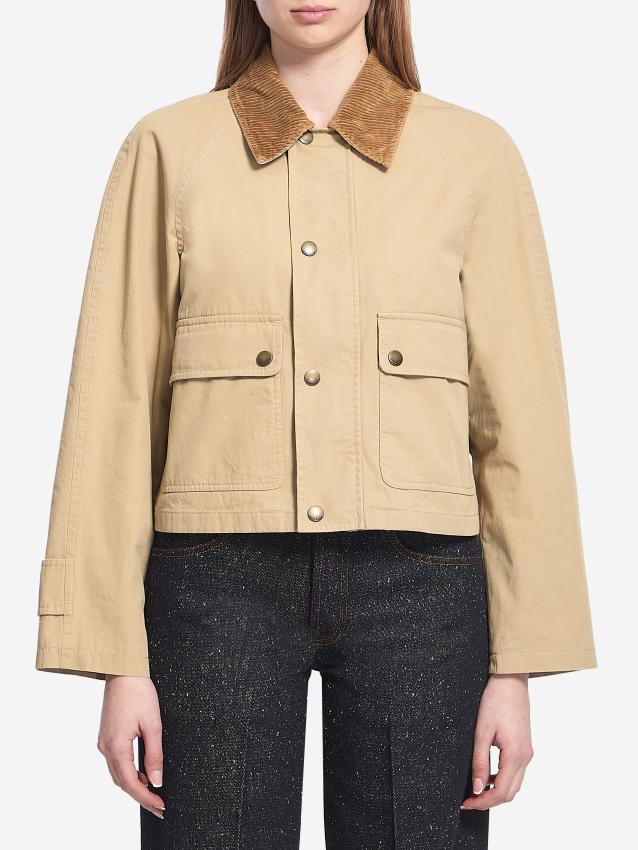 BURBERRY - Cropped jacket