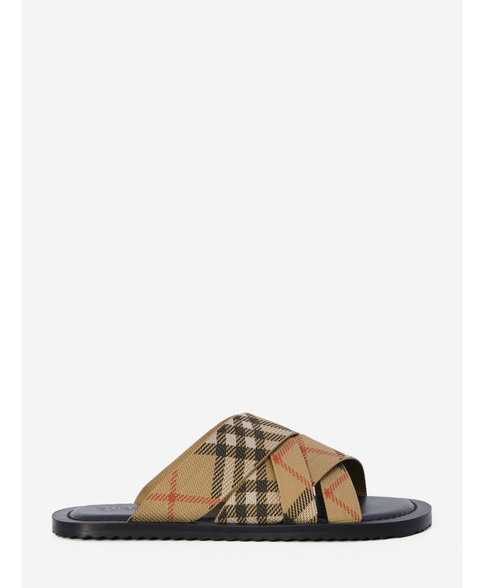 BURBERRY - Pavilion Check sandals