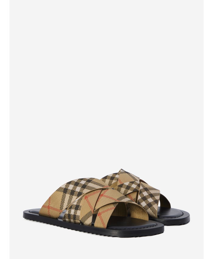 BURBERRY - Pavilion Check sandals