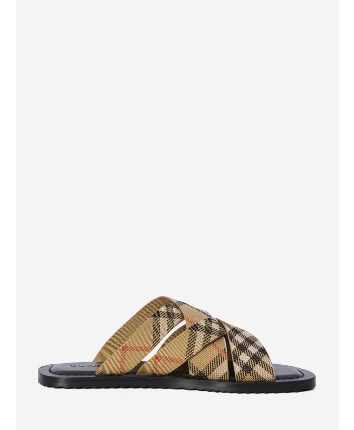 BURBERRY - Pavilion Check sandals