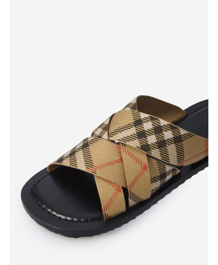 BURBERRY - Pavilion Check sandals