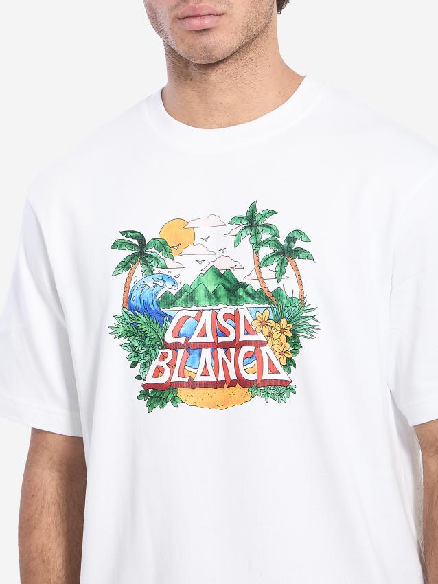 CASABLANCA - Casa Beach Wave t-shirt