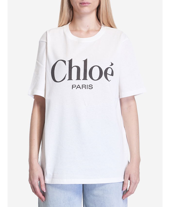 CHLOE - Oversized logo t-shirt