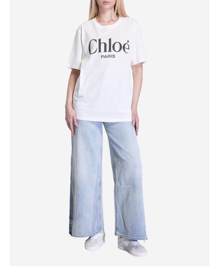 CHLOE - Oversized logo t-shirt