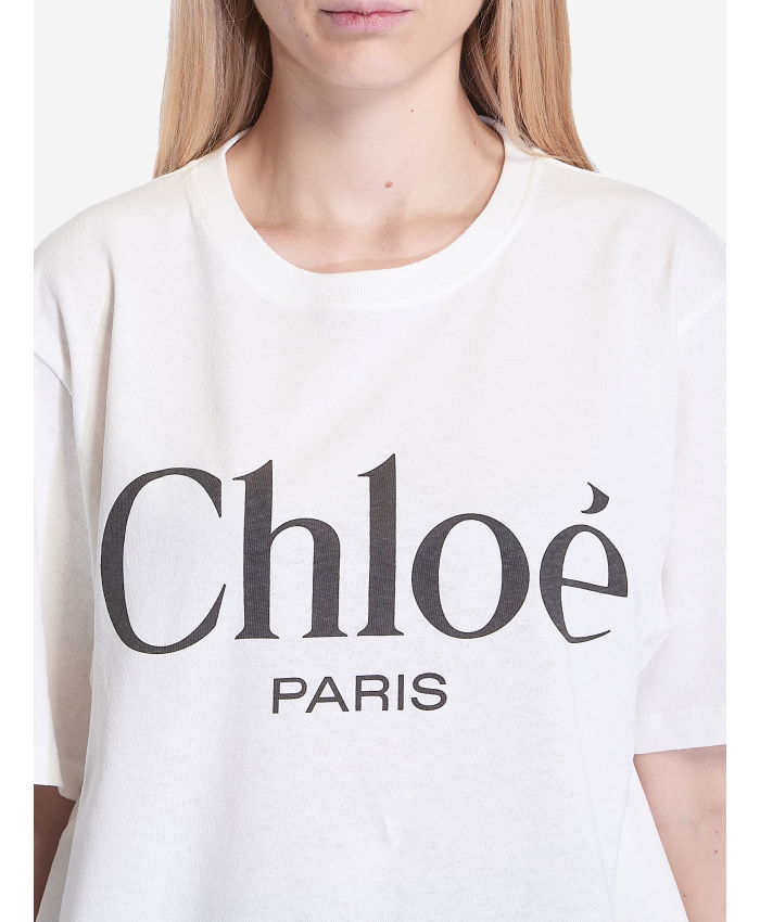 CHLOE - Oversized logo t-shirt