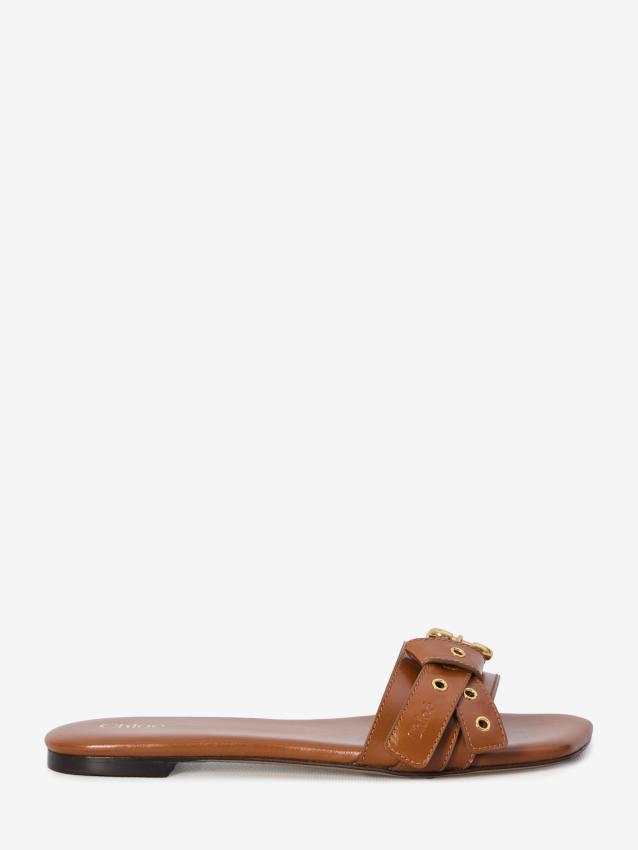 CHLOE - Mae flat mules