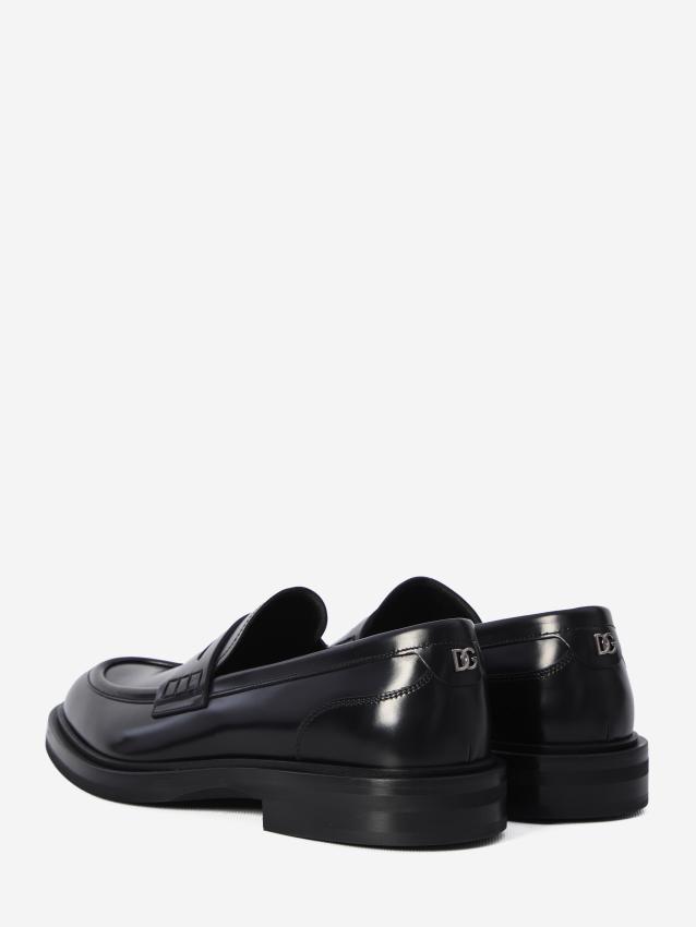 DOLCE&GABBANA - Leather loafers