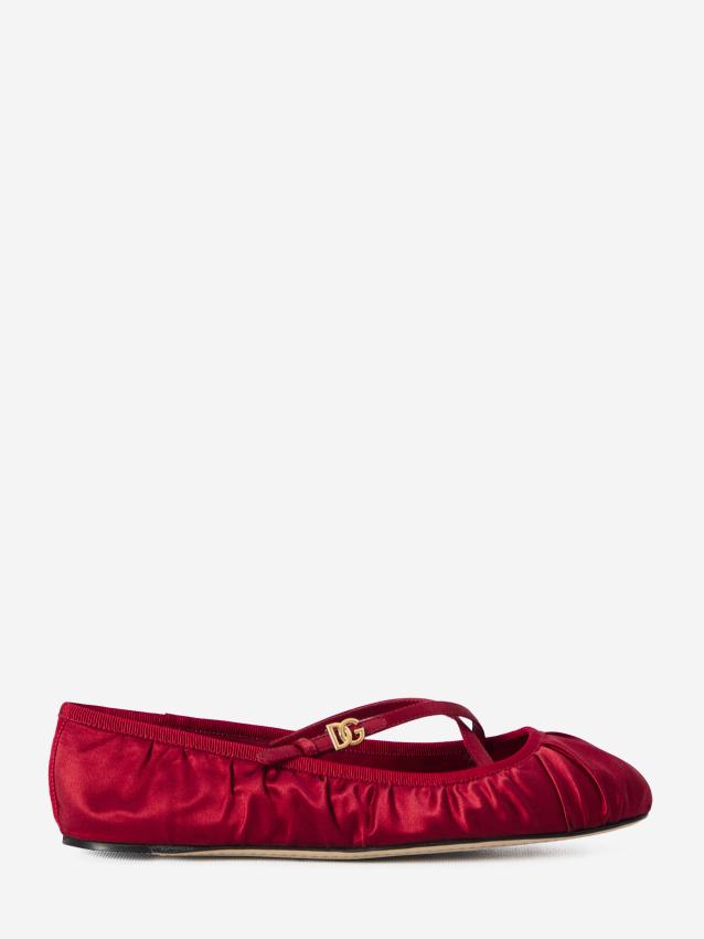 DOLCE&GABBANA - Satin ballerinas