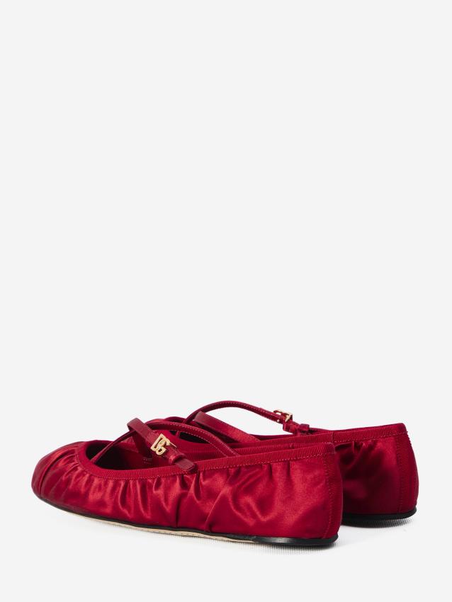 DOLCE&GABBANA - Satin ballerinas