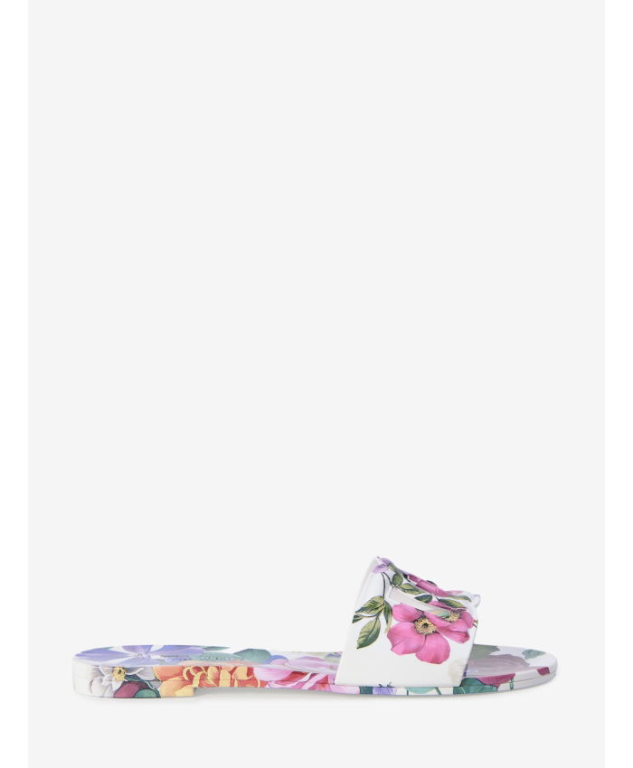 DOLCE&GABBANA - Floral beachwear slides