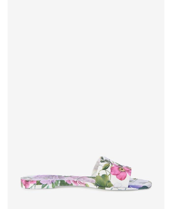 DOLCE&GABBANA - Floral beachwear slides