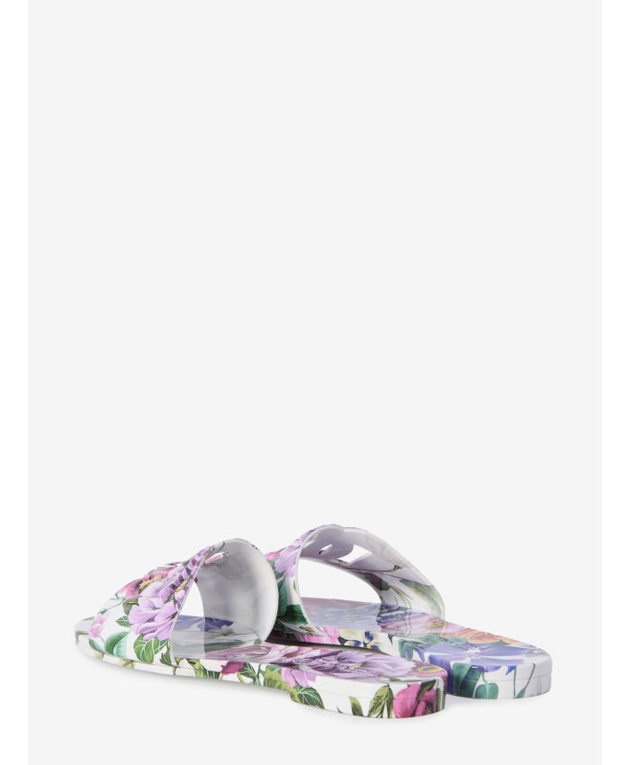 DOLCE&GABBANA - Floral beachwear slides