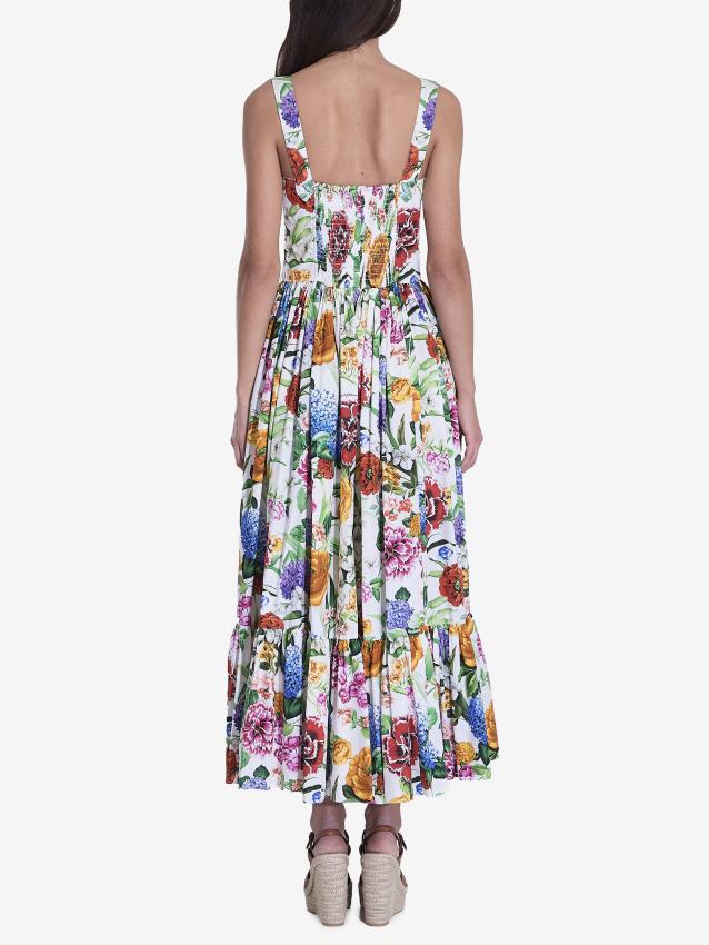 DOLCE&GABBANA - Floral midi dress