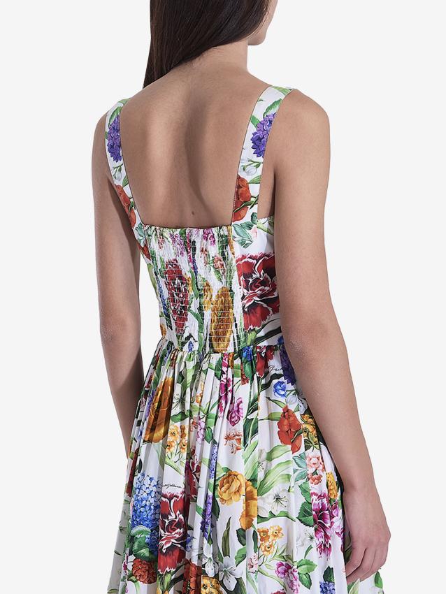 DOLCE&GABBANA - Floral midi dress