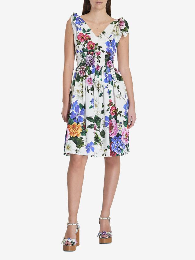 DOLCE&GABBANA - Floral midi dress