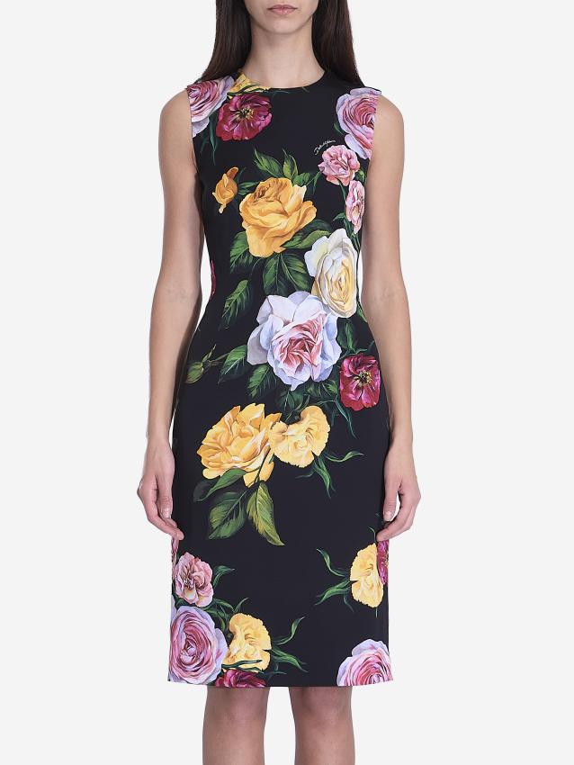 DOLCE&GABBANA - Floral print dress