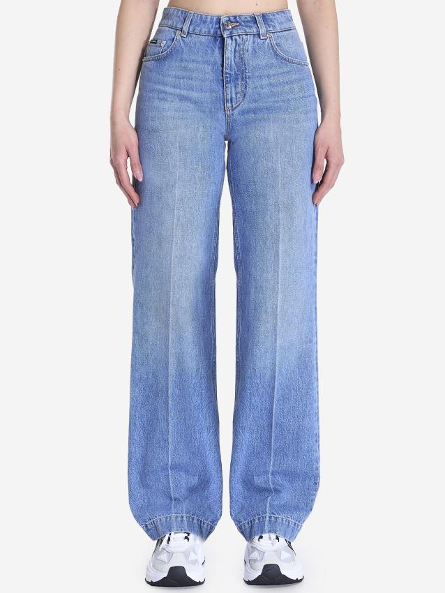 DOLCE&GABBANA - Wide-leg jeans