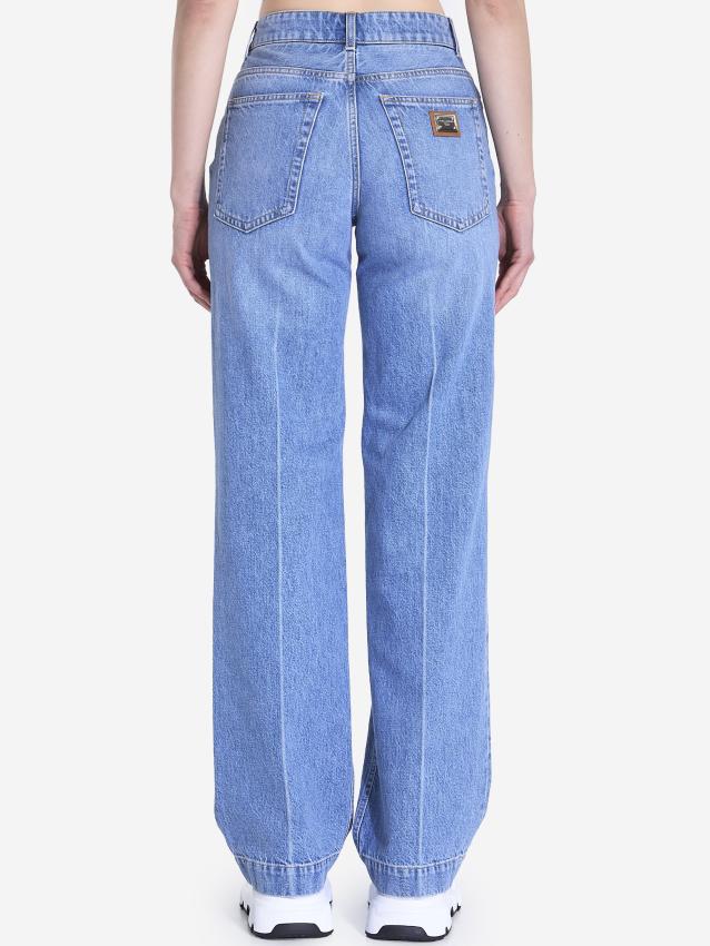 DOLCE&GABBANA - Wide-leg jeans