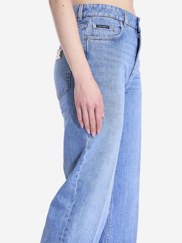 DOLCE&GABBANA - Wide-leg jeans