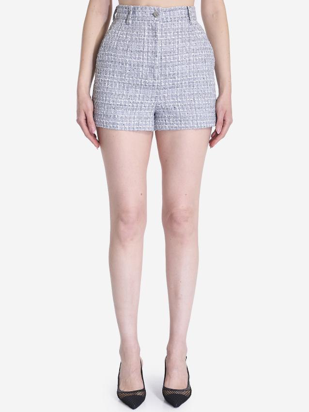 DOLCE&GABBANA - Lamé bouclé shorts