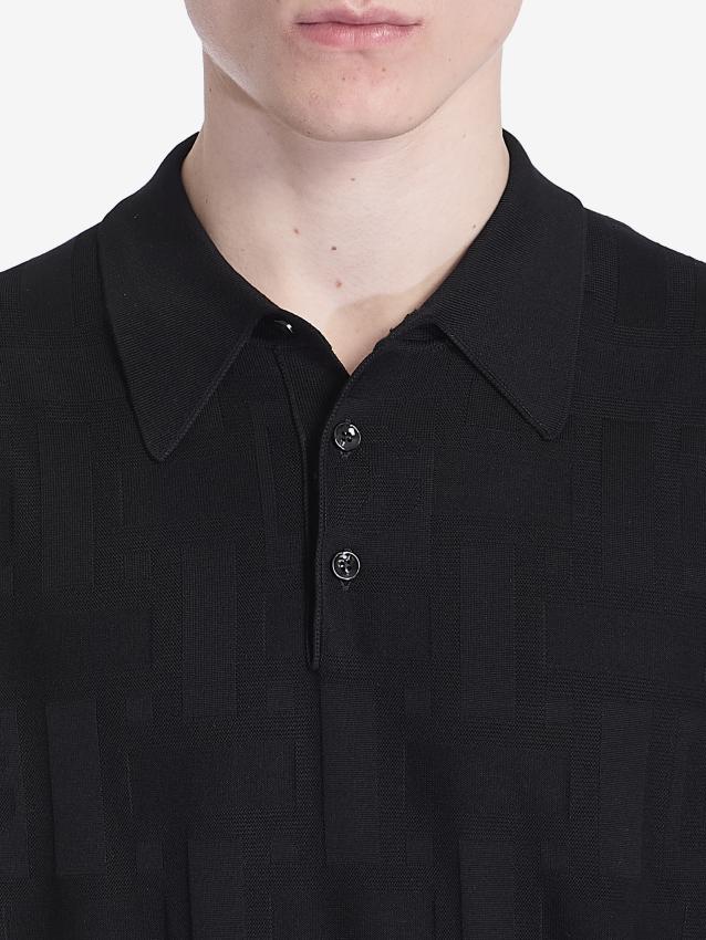 DOLCE&GABBANA - Jacquard logo polo shirt