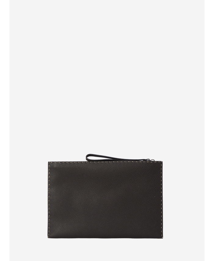 FENDI - Medium flat Selleria pouch