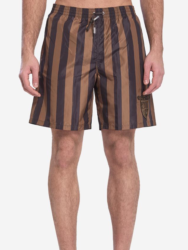 FENDI - Fendi Crest swim shorts