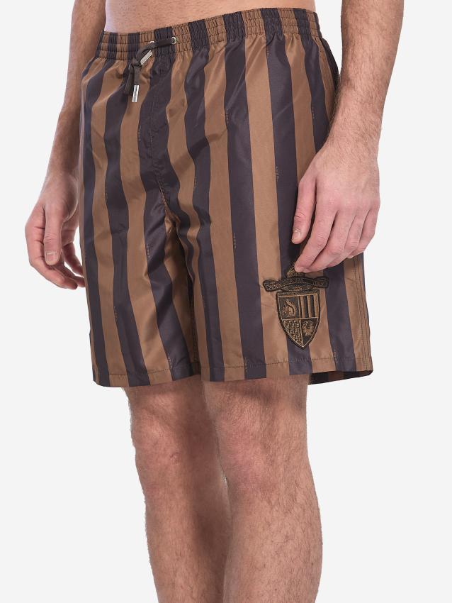 FENDI - Fendi Crest swim shorts