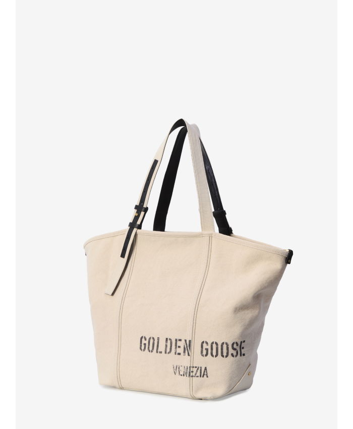 GOLDEN GOOSE - Canvas shopping bag