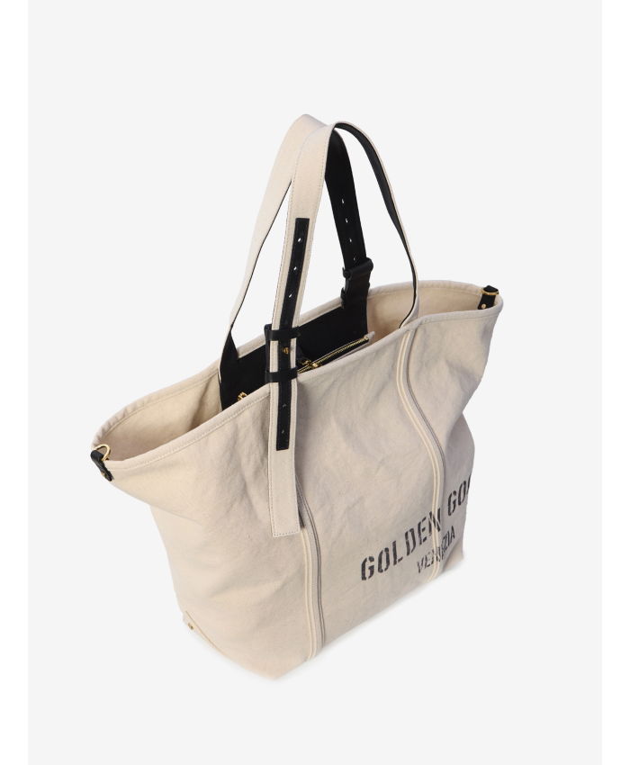 GOLDEN GOOSE - Canvas shopping bag