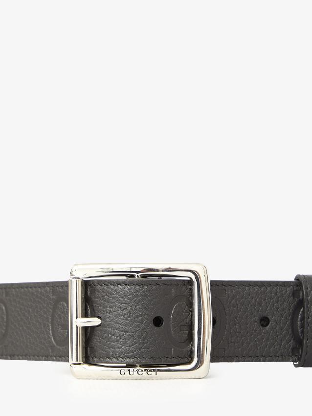 GUCCI - GG leather belt