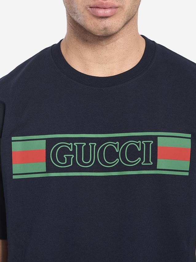 GUCCI - T-shirt con logo