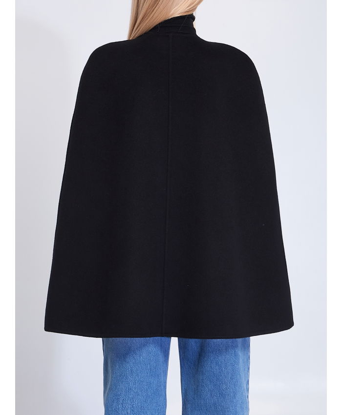 GUCCI - Black Horsebit cape