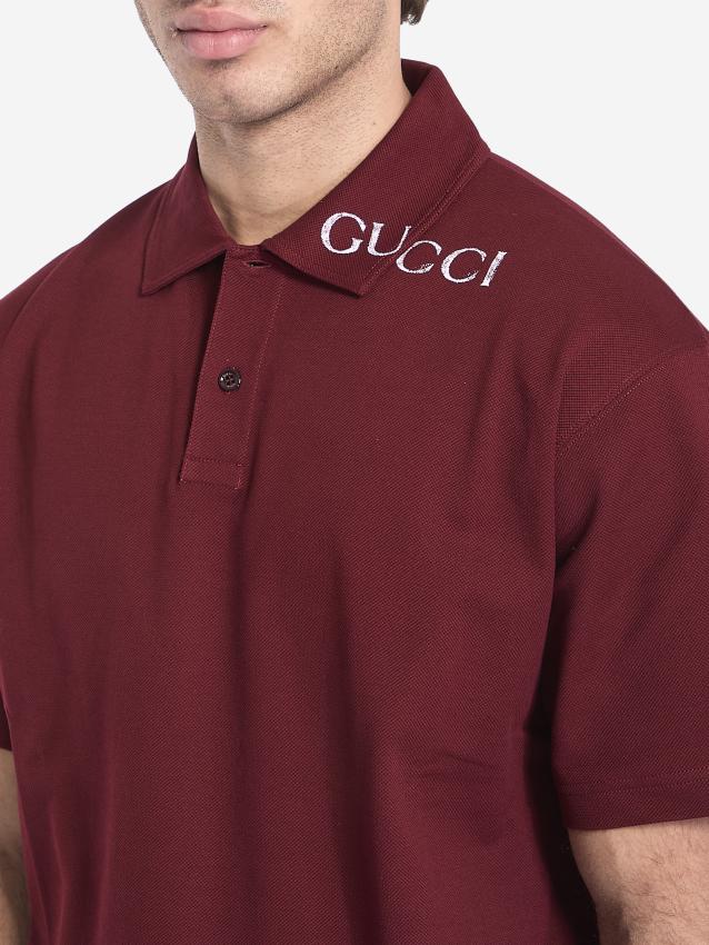 GUCCI - Polo shirt with logo