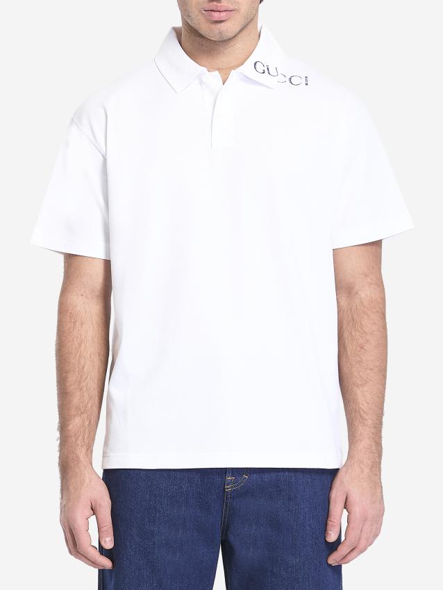 GUCCI - Polo shirt with logo