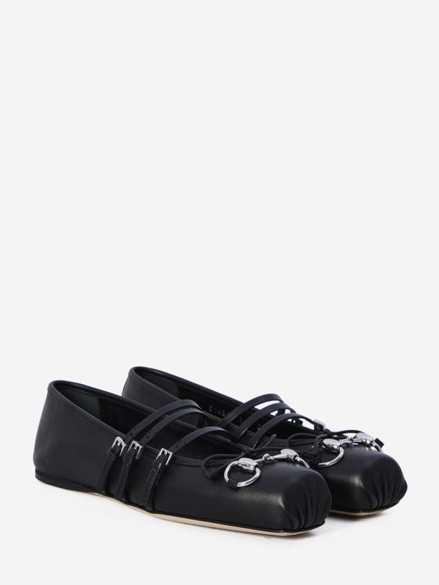 GUCCI - Horsebit ballet flats