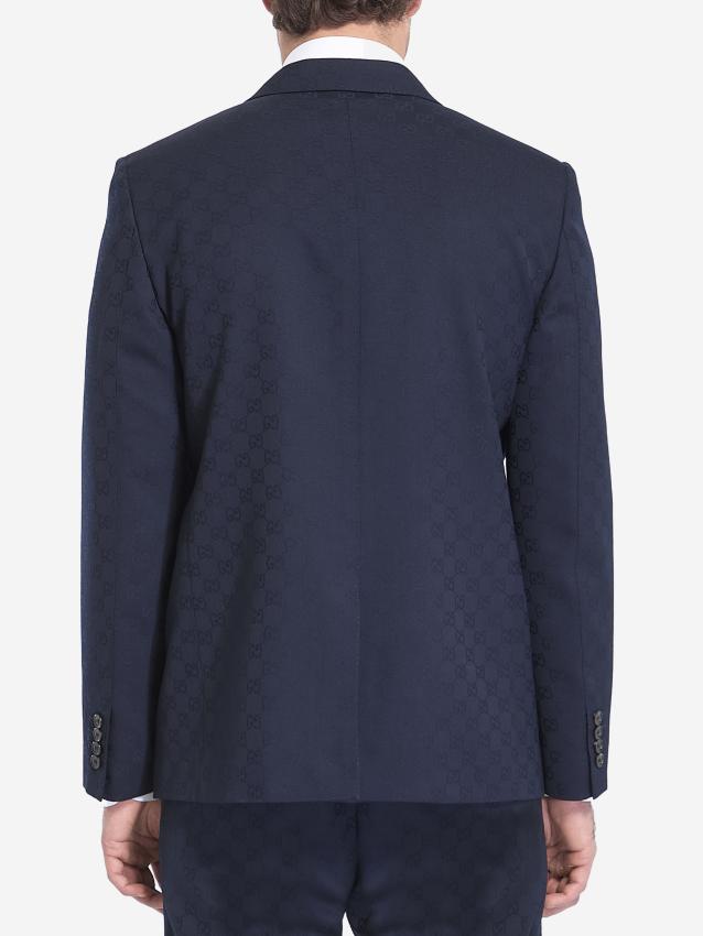 GUCCI - GG wool jacquard suit