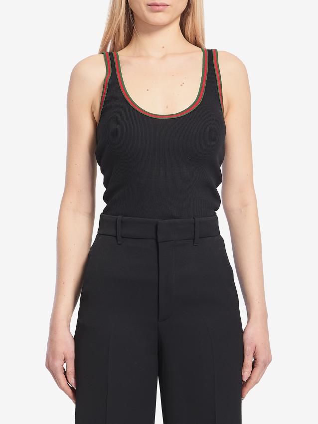 GUCCI - Web tank top