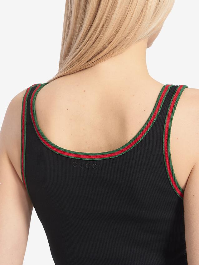 GUCCI - Web tank top