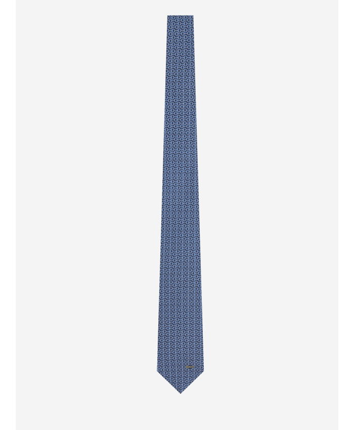 GUCCI - Horsebit jacquard tie