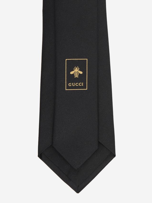 GUCCI - Silk Horsebit tie