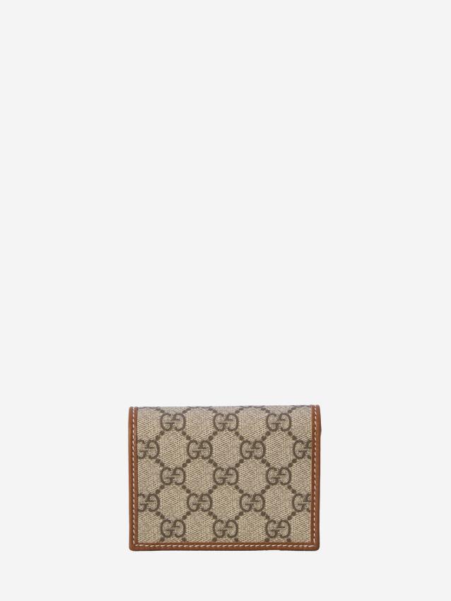 GUCCI - GG Monogram mini wallet