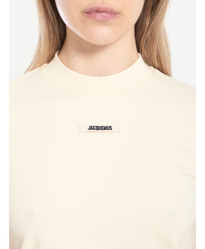 JACQUEMUS - Cropped t-shirt Gros-Grain