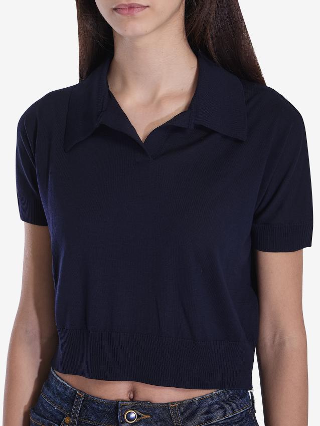 KHAITE - Morgane polo shirt