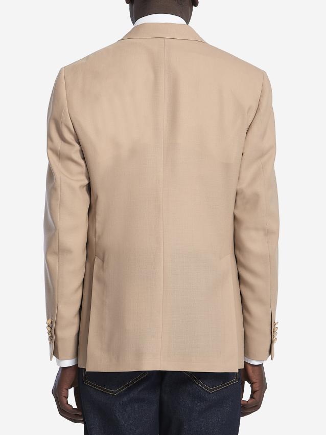 LARDINI - Wool single-breasted jacket