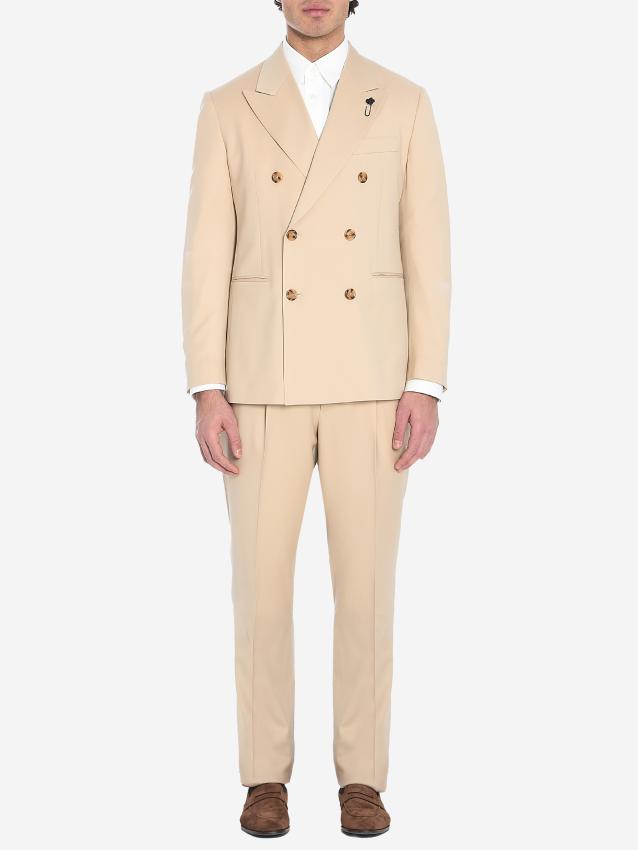 LARDINI - Virgin wool two-piece suit